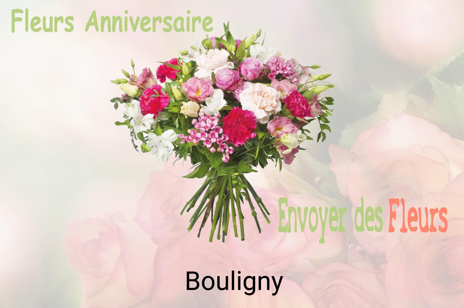 Bouquet de fleurs d’anniversaire livré à Bouligny