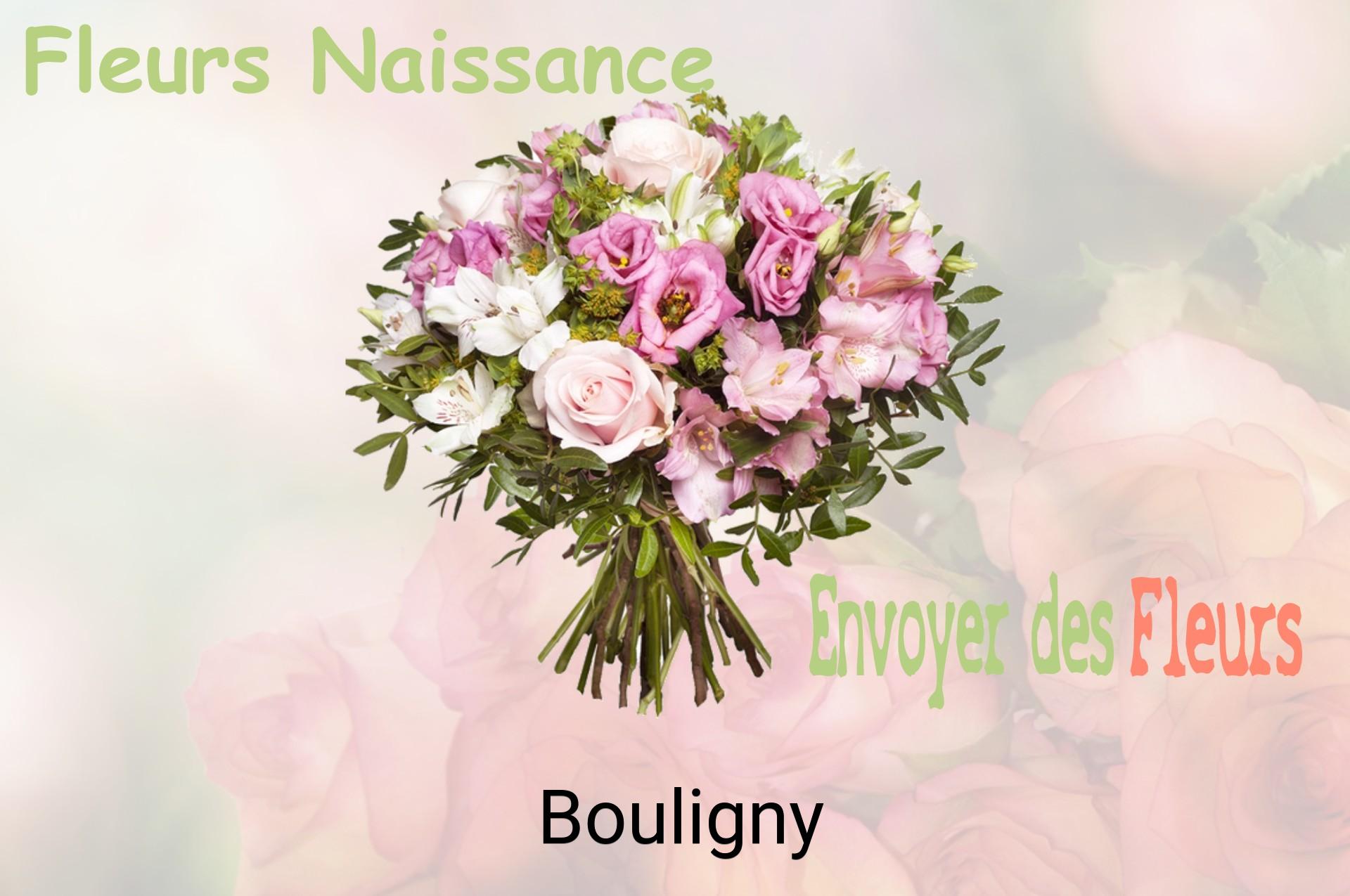 Bouquet de fleurs de naissance livré à Bouligny